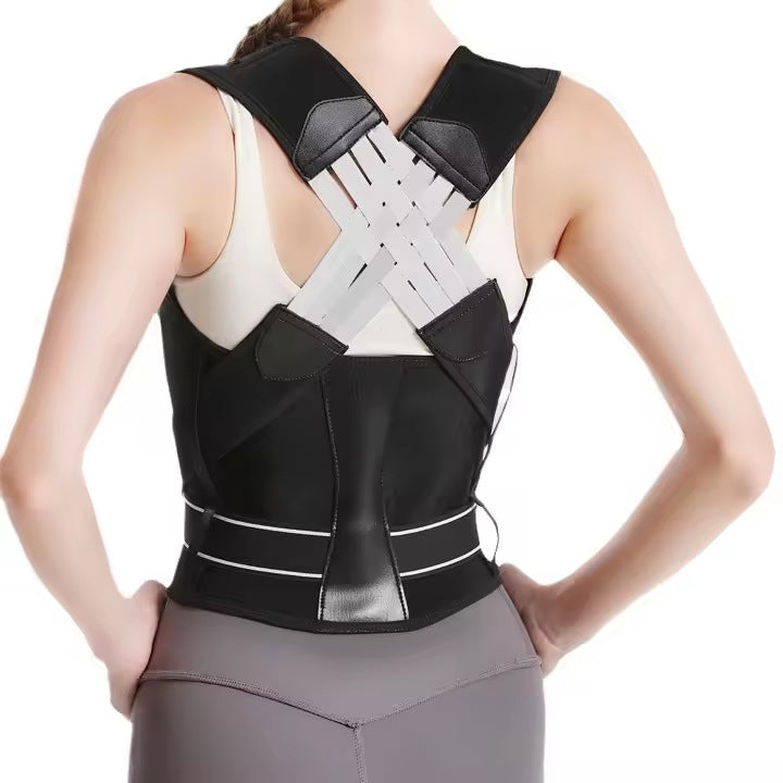 Correcteur de posture dorsal réglable – Améliore la posture et soutient les lombaires